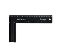 Faithfull Prestige Try Square Black Aluminium