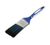 Faithfull Proflow Angled Paint Brush 50mm (2in) - Painting & Decorating Brush with Securely Bonded Bristles with Treated Tips & Soft-Grip Handle for Water & Oil-Based Paints