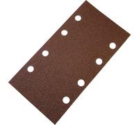 Faithfull FAIAOTSBOSHL 1/3 Sanding Sheet Red Bosch Hook & Loop Assorted (Pack of 5)
