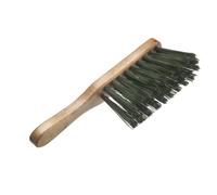 Faithfull PVC Stiff Hand Brush, Green