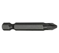 Faithfull Pz2 50mm S2 Grade Steel Screwdriver Bits - Pack Of 3 For Professional Use