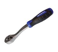 Faithfull FAISOCRAT14N Ratchet Handle Quick-Release 72 Teeth 1/4in Drive