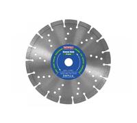 Faithfull FAIDB230PRO Paving Slab, Concrete, Brick, Kerb Stone Professional Diamond Cutting Blades 230 mm (9 Inch), Silver