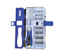 Faithfull Ratchet Screwdriver & Socket Set, 33 Piece Faisdset33R