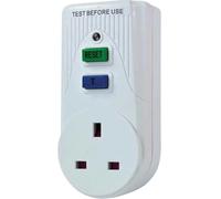 Faithfull FPPRCD RCD Adaptor (Circuit Breaker), 215 x 100mm