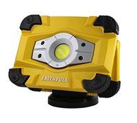 Faithfull 20W Rechargeable LED Sitelight with Magnetic Swivel Base - XMS23SITE20W