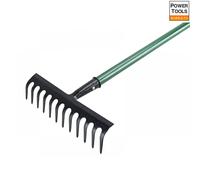 Faithfull Garden Rake Essentials Green