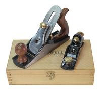 Faithfull RI61-CS2PSBPWB No.4 Plane & No.60 1/2 Plane In Wooden Box