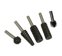 Faithfull Rotary Rasps (4) & Countersink (1) Set FAIRRSET5