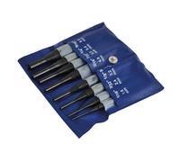 Faithfull Round Head Parallel Pin Punch Multi Colour (Set 8)