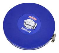 Faithfull Rounded Long Fibreglass Tape Measure Imperial & Metric 165ft / 50m 13mm