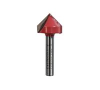 Faithfull Router Bit Tct V-groove 13.0mm X 19.1mm 1/4in Shank