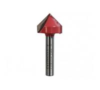 Faithfull Router Bit Tct V-Groove 13.0mm X 19.1mm 1/4In Shank Multi Colour (One Size)