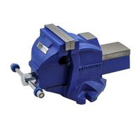 Faithfull Mechanics Vice 100Mm(4In) C/W Mag Jaws, Blue