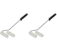Faithfull RRADKIT 100mm 4-inch Radiator Roller Kit Frame and 2 Refills (Pack of 2)