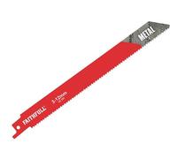 Faithfull S1118Bf Sabre Saw Blade Metal 200mm 10 Tpi (Pack Of 5) Faisbs1118Bf