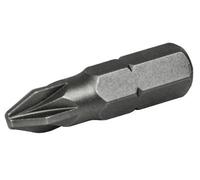 Faithfull Pozi S2 Grade Steel Screwdriver Bits Pz2 X 25Mm (Pack 25)