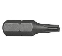 Faithfull Star Security S2 Grade Steel Screwdriver Bits T30 25mm Pack of 3