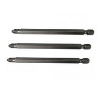 Faithfull S2 Power Screwdriver Bits, Pozidriv Multi Colour (Pz3)