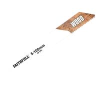 Faithfull S811H Wood Cutting Reciprocating Sabre Saw Blades 150mm Pack of 5