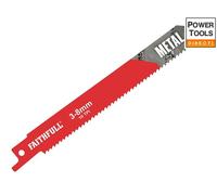 Faithfull S918H Sabre Saw Blade Metal 150Mm 10 Tpi (Pack Of 5)