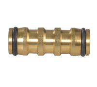 Faithfull Sb3008 Brass 2-Way Hose Coupling 12.5mm (1/2In) Faihosejoin