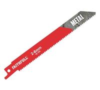 Faithfull S918E Sabre Saw Blade Metal 150Mm 18 Tpi (Pack Of 5)