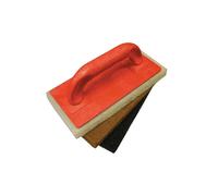 Faithfull Scouring Pad Holder + Fine Medium & Coarse Pads