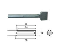 Faithfull Sds Max Scaling Chisel Multi Colour (300 X 75mm)