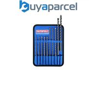 Faithfull Sds Plus Drill Bit Set 10 Piece Sds+ Bits 5.5mm To 12mm Faisdsset10