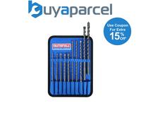 Faithfull Sds Plus Drill Bit Set 10 Piece Sds+ Bits 5.5mm To 12mm Faisdsset10