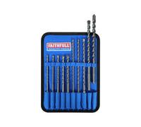 Faithfull Sds Plus Drill Bit Set 10 Piece Sds+ Bits 5.5mm To 12mm Faisdsset10