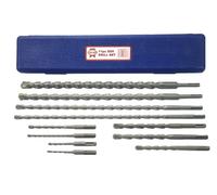 Faithfull SDS Plus Drill Bit Set | 5.5mm, 6mm, 7mm, 8mm, 10mm, 12mm, 18mm, 20mm