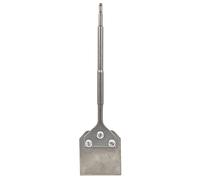 Faithfull SDS Plus Tile & Floor Scraper, 400mm x 100mm, for Scraping & Removing Adhesives, Paint & Soft Plaster from Floors & Walls