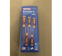 Faithfull VDE Soft Grip Screwdriver Set, 5 Piece