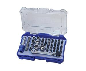 Faithfull SDZ 241 Screwdriver Bit & Socket Set 42 Piece