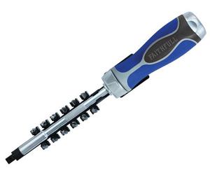 Faithfull Sdz4413 Ratchet Screwdriver Set, 13 Piece Faisdset13R