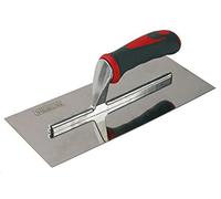 Faithfull FAISGTP11SS Plasterers Trowel Stainless Steel Soft-Grip Handle 11in x 4.3/4in
