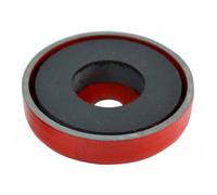 Faithfull Shallow Pot Magnet Multi Colour (50.8 X 8.0mm Power 10.0Kg)