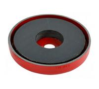 Faithfull Shallow Pot Magnet Multi Colour (70.0 X 6.35mm Power 15.0Kg)