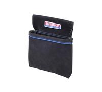 Faithfull Single Pocket Nail Pouch Suede Overall Size 240 x 220mm FAINP1B