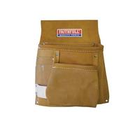 Faithfull Leather Tool and Nail Pouch