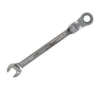 Faithfull SJW6115 Ratchet Combination Spanner Flex Head Cv 15Mm