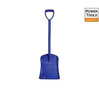 Faithfull Plastic Shovel FAIPLSHOVEL – Lightweight 390×315mm Blade, 1020mm – Blue