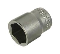 Faithfull SOC3821 21mm Hexagon Socket Chrome Vanadium 3/8 in Drive