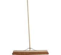 Faithfull Soft Coco Broom and Handle and Stay 36"