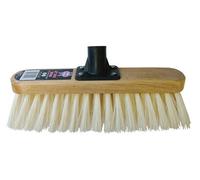 Faithfull Soft Cream Pvc Bristle Broom Head 300mm 12In Threaded Socket Faibrsoft12R