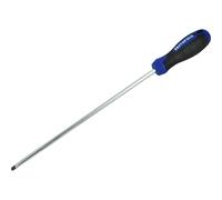 Faithfull Soft Grip Screwdriver Flared Slotted Tip 10.0 X 250Mm