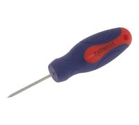 Faithfull Soft Grip Round Shank Chisel Tip Bradawl