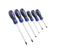 Faithfull Boxed Soft Grip Screwdriver Set 6 Piece